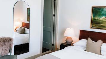 2 chambres, bureau, Wi-Fi gratuit, draps fournis