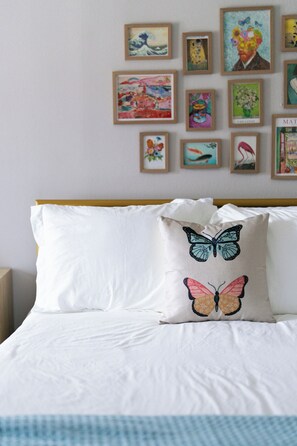 2 chambres, fer et planche à repasser, Wi-Fi gratuit, draps fournis
