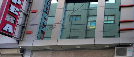 Fassade der Unterkunft