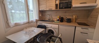 Comfortable studio with private outdoor space