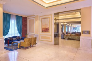 Sala de estar en el lobby