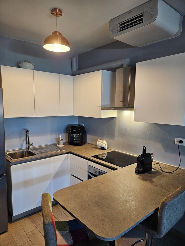 Microwave, oven, stovetop