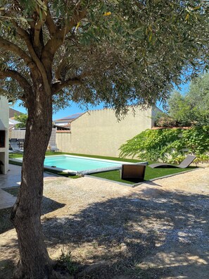 Alberca al aire libre 