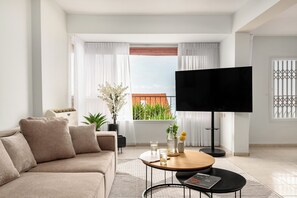 House, Mountain View | Living area | Flat-screen TV - Sea of Galilee Lux Duplex by Sea N' Rent (Tiberias)