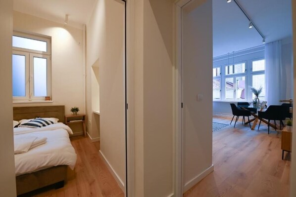 1 Schlafzimmer, Schreibtisch, Bügeleisen/Bügelbrett, WLAN