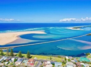Beach nearby, beach towels