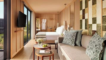 1 bedroom, minibar, bed sheets