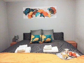 2 habitaciones, wifi gratis y ropa de cama 