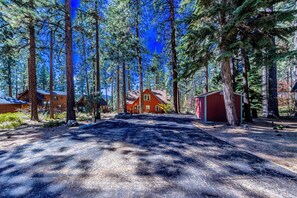Property grounds - Charming Lake Tahoe Cabin walking distance to beach!  (EP432) (Zephyr Cove)