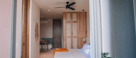 Desk, iron/ironing board, free WiFi, bed sheets