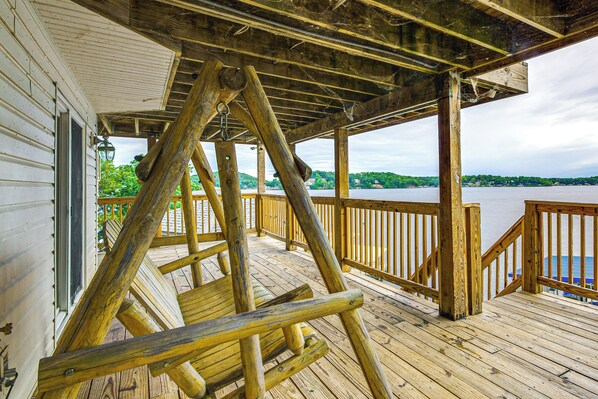 House (4 Bedrooms) | Interior - Private Dock, Pool Table: Lake of the Ozarks Haven (Rocky Mount)