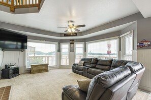 House (4 Bedrooms) | Interior - Private Dock, Pool Table: Lake of the Ozarks Haven (Rocky Mount)