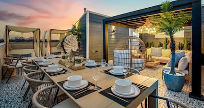 The Green Haus Luxxe Cabana Rooftop Retreat