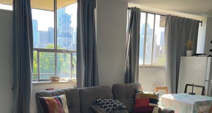 Heart of Downtown Cityscape Retreat