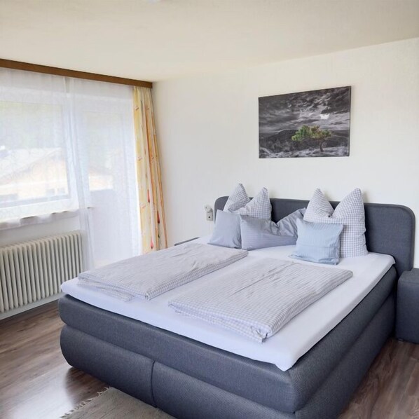 Chambre Double Standard, 1 chambre, balcon, vue montagne