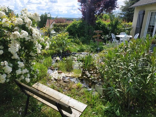 Duplex room, with independent access, in the heart of the Loire castles