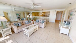 Condo, 2 Bedrooms | Living area - Beach House 602a 2 Bedroom Condo (Miramar Beach)