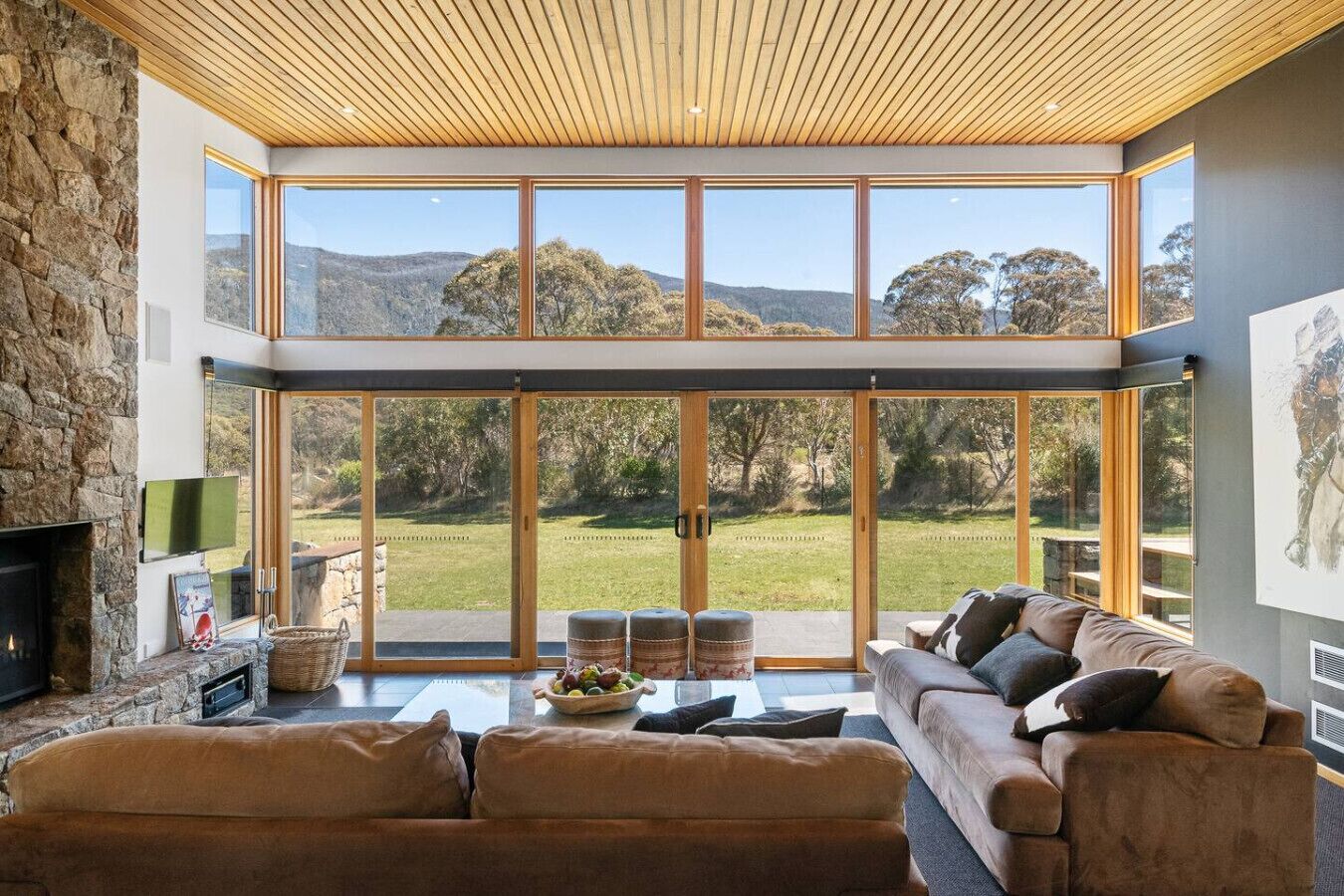 TV, fireplace, DVD player