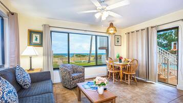 Bloc d'apartaments, 1 dormitori, cuina bàsica | Sala d'estar | Televisor LCD