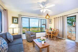 Appart'hôtel, 1 chambre, coin cuisine | Coin séjour