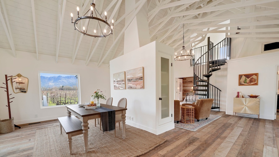 Villa in French Chateau Estate in Napa Valley