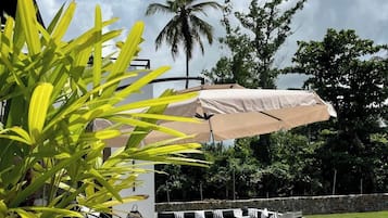 Deluxe Villa, Beach View | Terrace/patio