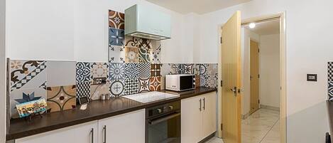 Departamento | Cocina privada | Tostadora y comedor