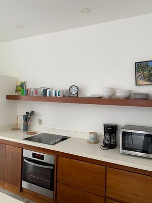 Microwave, oven, stovetop