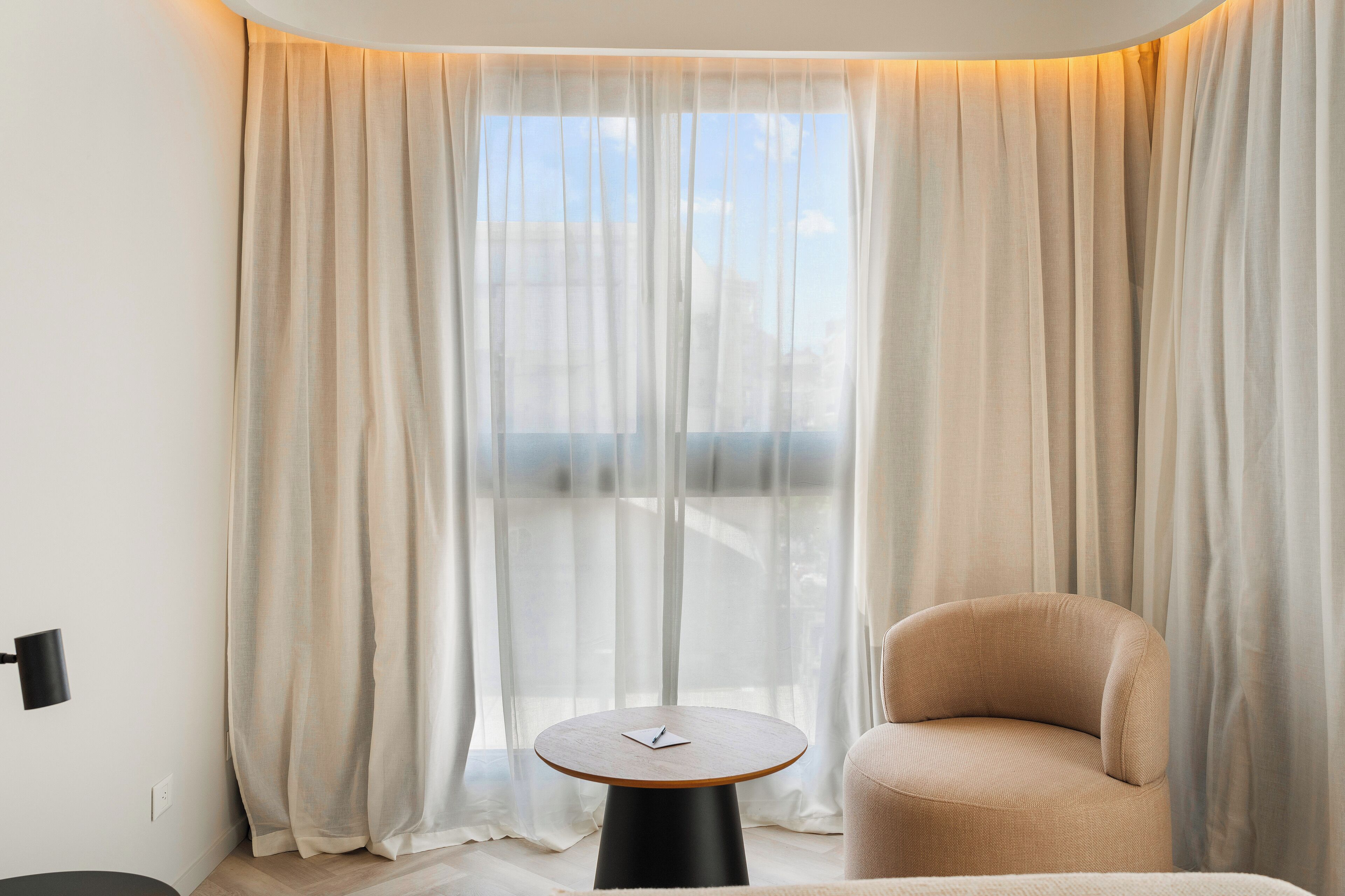 Chambre Double Panoramique, balcon, vue ville