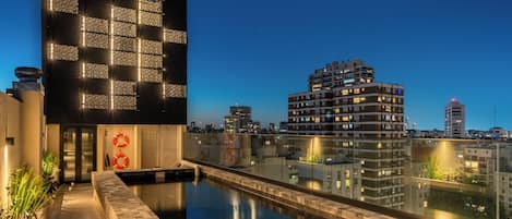 Seasonal outdoor pool