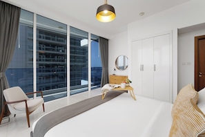 Deluxe Apartment, 1 King Bed with Sofa bed, Balcony | 1 bedroom, in-room safe, blackout drapes, iron/ironing board