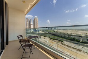Appartamento Deluxe, 1 letto king, balcone | Balcone