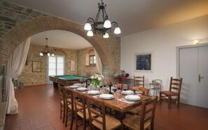 Dining - Romantic Villa for group & wedding in exclusively -Cortona Tuscany (cortona)