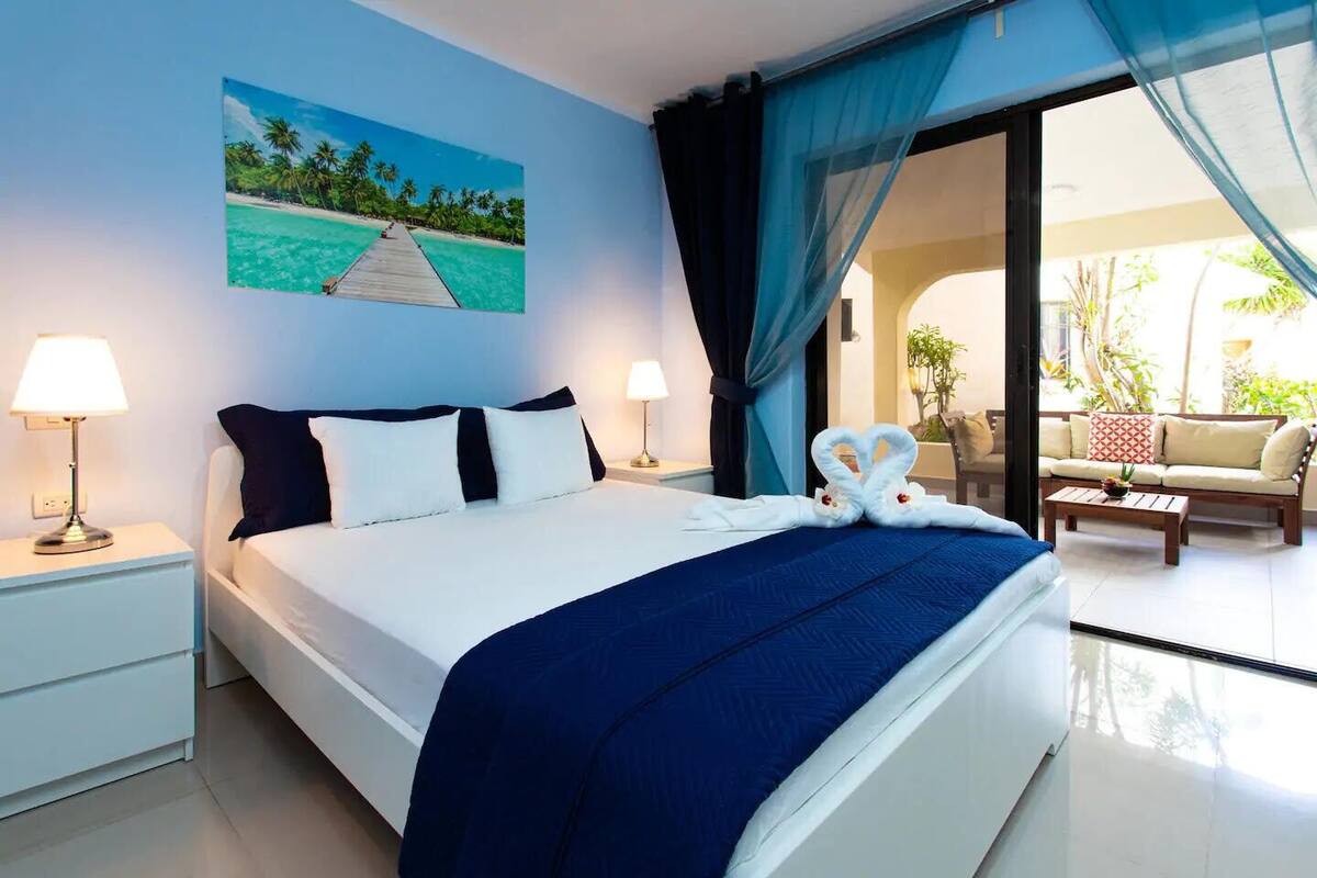 Villa Deluxe, vista al jardín | 2 habitaciones y caja de seguridad en la habitación