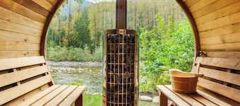 Riverfront A-Frame w/ Hot Tub • Near Stevens Pass • Pet-Friendly Retreat