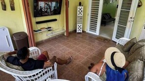 Living area - Villa del Rio Room #1

 (Luquillo)