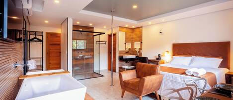 Premium Room, Bathtub | In-room safe, laptop workspace, blackout curtains, free WiFi