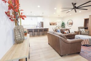 Smart TV, video games, foosball, table tennis