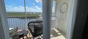 Penthouse condo, Gulf and Intercostal views, Bonita Beach and Tennis Club