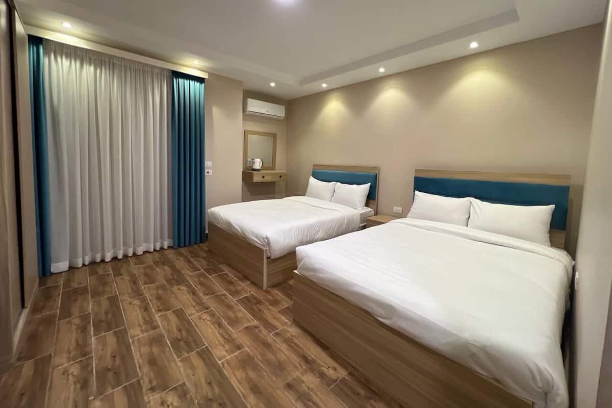 Sábanas de algodón egipcio, ropa de cama de alta calidad y minibar