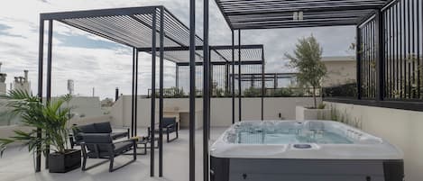 Terrasse sur le toit