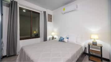 2 habitaciones, tabla de planchar con plancha, wifi y ropa de cama