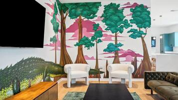 Superior Apartment, City View | Living area