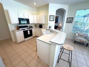 House, Multiple Beds, Pool Access, Pool View | Private kitchen | Coffee/tea maker, electric kettle - Private, Large Pool Villa, Southern Dunes, Golf Course Views (Haines City)