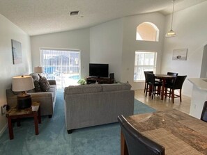 Living area - Southern Dunes - South Facing Villa (Haines City)