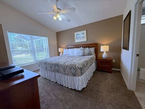 House, Multiple Beds, Kitchen, Pool View