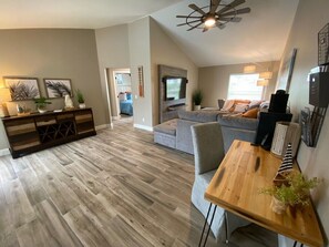 House, Multiple Beds, Pool Access, Pool View | Living area - Fully Updated Pool Villa, Southern Dunes (Haines City)