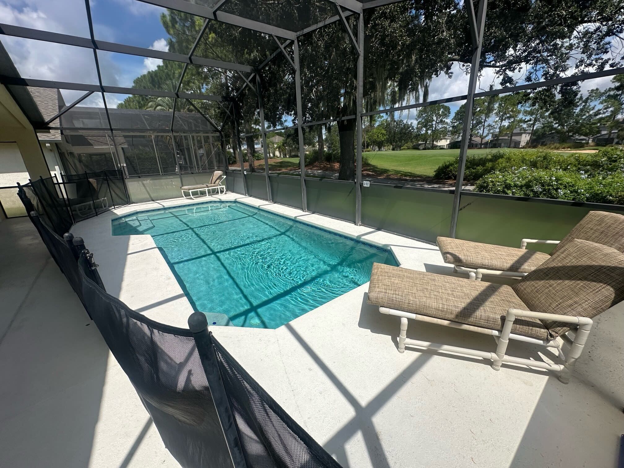 Alberca al aire libre 