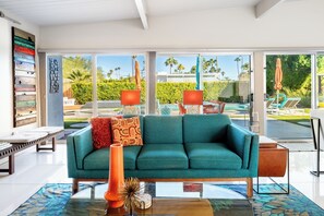 Interior - Modern Sunset: MCM color-filled classic (Palm Springs)