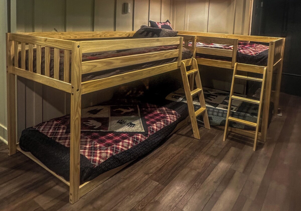 Photo 58 of Christmas Decor, Walk to the Smokies! Hike, King Beds, Hot tub, Dogs, Game Room
